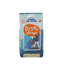 TERRE DE L'ALPE Crozets de Savoie au Sarrasin - 400g